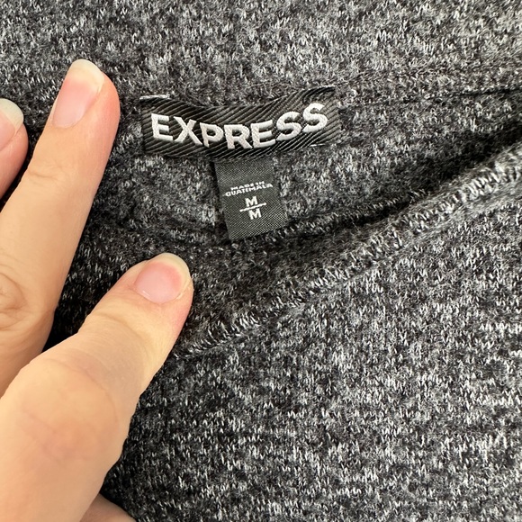 Express Charcoal Pencil Skirt - Picture 4 of 9